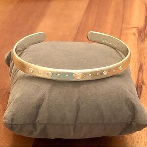 stella & dot | Artisan Marquis Cuff | Silver